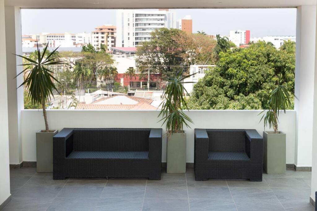 סנטה קרוז דה לה סיירה Luxurious Stay At Modern Apartment מראה חיצוני תמונה